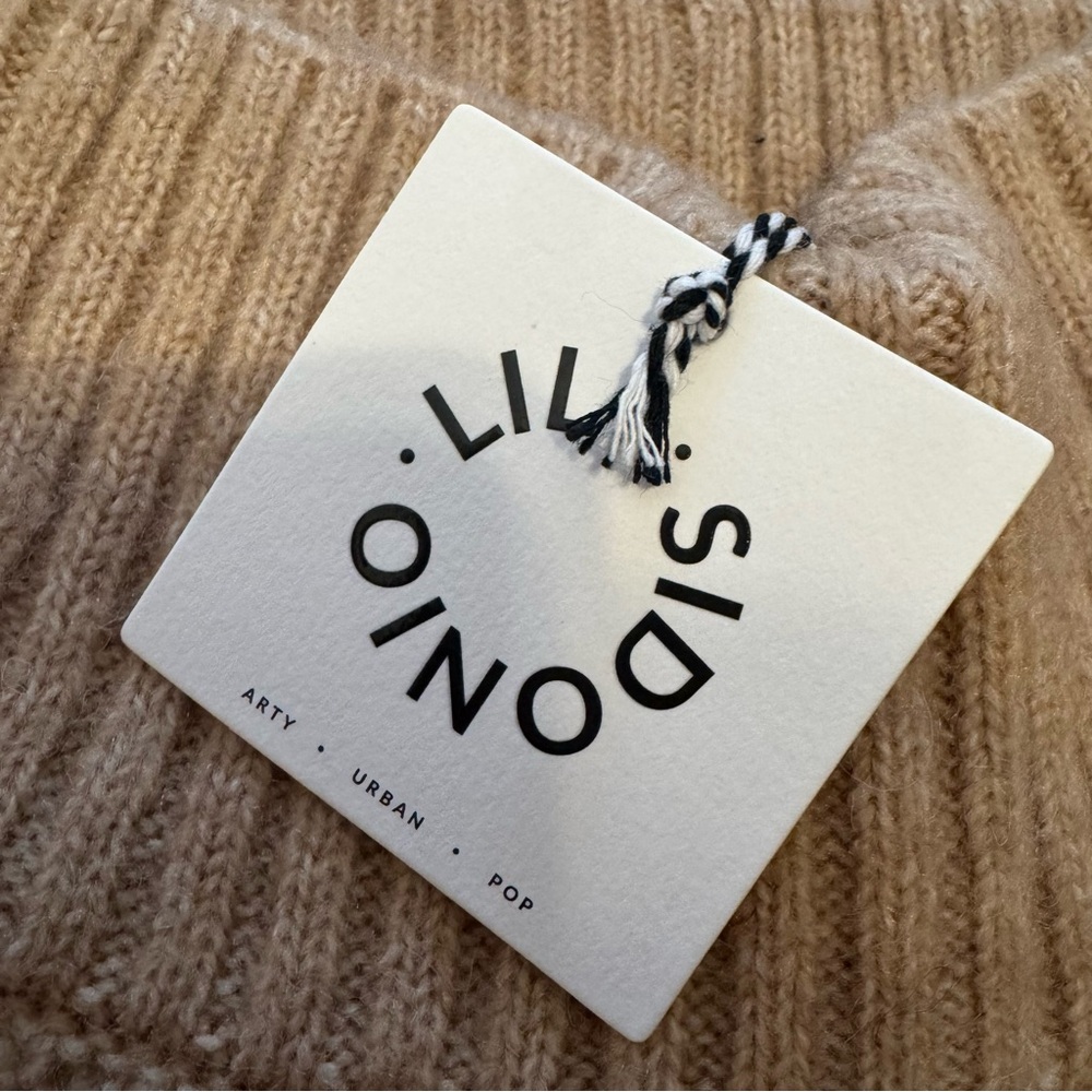 Lili Sidonio Knit Turtleneck Sweater NWT - Picture 3 of 4